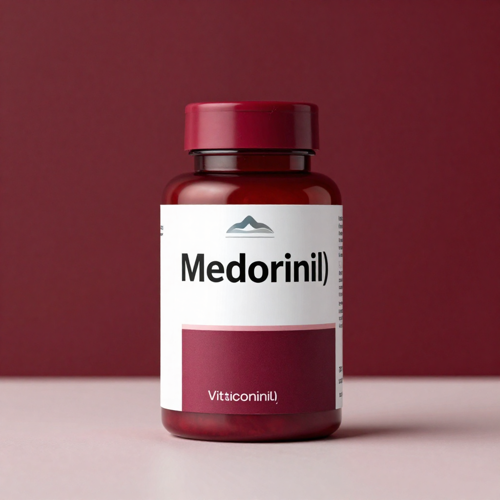 Medorinil supplement capsules — 30-day supply in dark glass bottle